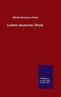 Cover: Lexikon deutscher Zitate - Salzwasser-Verlag GmbH