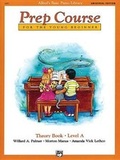 Cover: Alfred's Basic Piano Library Prep Course Theory A - Alfred Publishing Company Inc