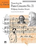 Cover: Theme from Piano Concerto No. 21 - Alfred Publishing Company Inc