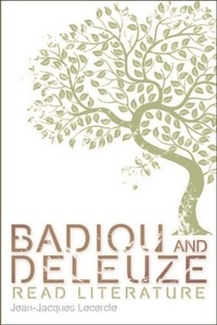 Enlarge image Cover: Badiou and Deleuze Read Literature - Edinburgh University Press