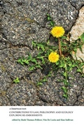 Cover: Contributions to Law, Philosophy and Ecology - Routledge