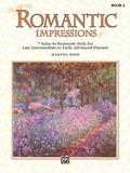 Cover: Romantic Impressions, Book 4 - Alfred Publishing Company Inc