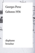 Cover: Geboren 1936 - diaphanes