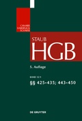 Cover: &sect;&sect; 425 - 435, 443 - 450 - De Gruyter