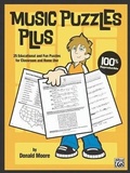 Cover: Music Puzzles Plus - Alfred Publishing Company Inc
