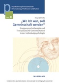 Cover: 'Wo Ich war, soll Gemeinschaft werden' - Waxmann Verlag GmbH