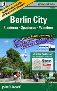 Abbildung von: Berlin City 1 : 10.000 Wanderkarte - PIEKART