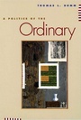 Cover: A Politics of the Ordinary - New York University Press