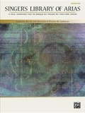Cover: Singer's Library of Arias - Alfred Publishing Company Inc