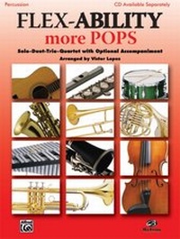 Abbildung von: Flex-Ability: More Pops - Percussion - Alfred Publishing Company Inc