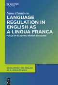 Cover: Language Regulation in English as a Lingua Franca - De Gruyter Mouton