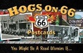 Cover: Hogs on 66 Postcards - Council Oak Books