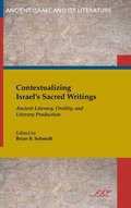 Cover: Contextualizing Israel's Sacred Writings - Society of Biblical Literature