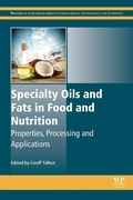 Cover: Specialty Oils and Fats in Food and Nutrition - Woodhead Publishing