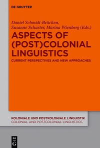 Abbildung von: Aspects of (Post)Colonial Linguistics - De Gruyter
