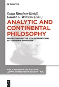Cover: Analytic and Continental Philosophy - De Gruyter