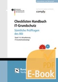 Bild: Checklisten Handbuch IT-Grundschutz (E-Book) - Reguvis Fachmedien