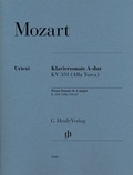 Cover: Wolfgang Amadeus Mozart - Klaviersonate A-dur KV 331 (Alla Turca) - Henle, G&uuml;nter
