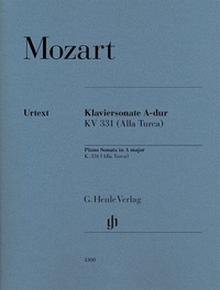 Abbildung von: Wolfgang Amadeus Mozart - Klaviersonate A-dur KV 331 (Alla Turca) - Henle, Günter