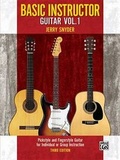 Cover: Basic Instructor Guitar 1 (3rd Edition) - Alfred Publishing Company Inc