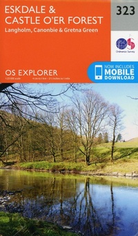 Abbildung von: Eskdale and Castle O'er Forest - Ordnance Survey