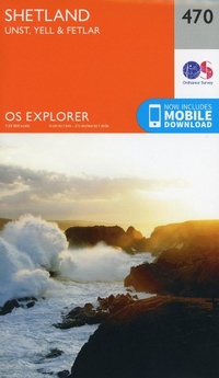Abbildung von: Shetland - Unst, Yell and Fetlar - Ordnance Survey
