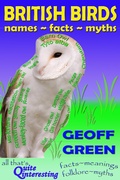 Cover: British Birds -Names~Facts~Myths - Geoff Green