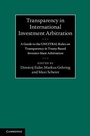 Cover: Transparency in International Investment Arbitration - Cambridge University Press
