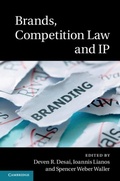 Cover: Brands, Competition Law and IP - Cambridge University Press