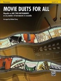 Abbildung von: Movie Duets for All - Percussion - Alfred Publishing Company Inc