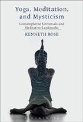 Cover: Yoga, Meditation, and Mysticism - Bloomsbury Academic