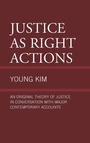 Cover: Justice as Right Actions - Lexington Books