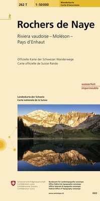 Abbildung von: 262T Rochers de Naye Wanderkarte - swisstopo