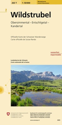 Abbildung von: 263T Wildstrubel Wanderkarte - swisstopo