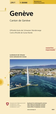 Abbildung von: 270T Genève Wanderkarte - swisstopo