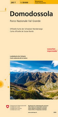 Abbildung von: 285T Domodossola Wanderkarte - swisstopo