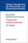 Cover: Theorie der Au&szlig;enwirtschaft - Vahlen