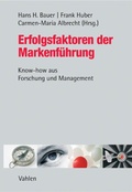 Cover: Erfolgsfaktoren der Markenf&uuml;hrung - Vahlen