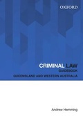 Bild: Criminal Law Guidebook: Queensland and Western Australia - OUP Australia and New Zealand
