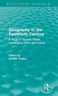 Cover: Geography in the Twentieth Century - Routledge