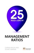 Cover: 25 Need-To-Know Management Ratios - Pearson FT Press