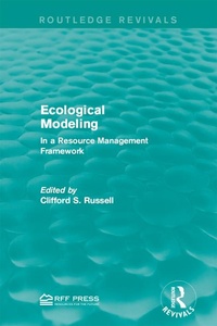 Enlarge image Cover: Ecological Modeling - Routledge