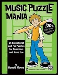 Cover: Music Puzzle Mania - Alfred Publishing Company Inc