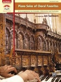Cover: Piano Solos of Choral Favorites - Alfred Publishing Company Inc