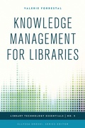 Cover: Knowledge Management for Libraries - Rowman & Littlefield Publishers