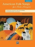 Cover: American Folk Songs for Solo Singers - Alfred Publishing Company Inc