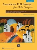 Cover: American Folk Songs for Solo Singers - Alfred Publishing Company Inc