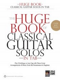 Abbildung von: The Huge Book of Classical Guitar Solos in TAB - Dover Publications Inc.