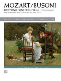 Abbildung von: Mozart/Busoni: Duettino concertante - Alfred Publishing Company Inc