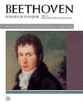 Cover: Sonata in D Major, Op. 6 - Alfred Publishing Company Inc